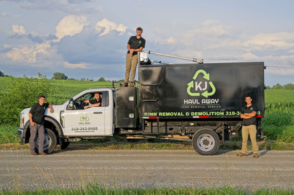 junk removal services by KJ Haul Away