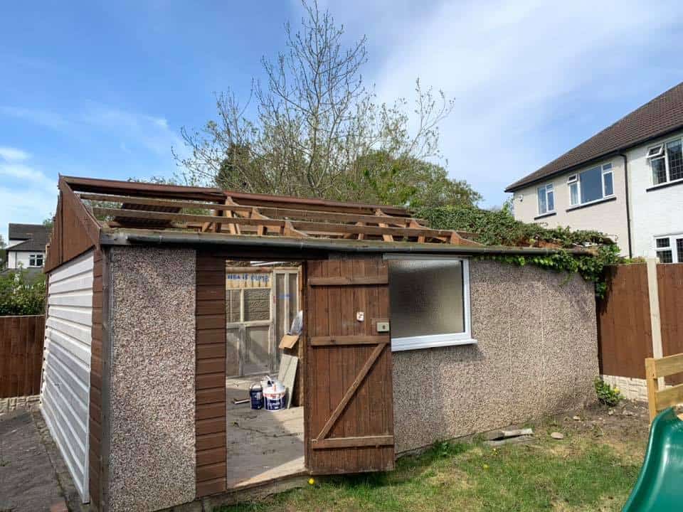 garage demolition