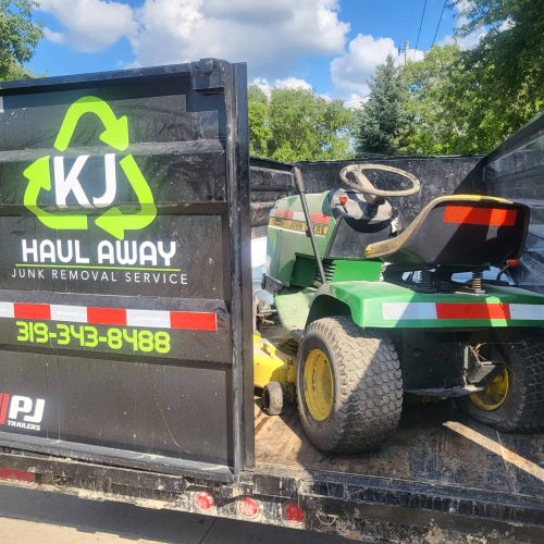 Riding Lawn Mower Haul Away KJ Haul Away