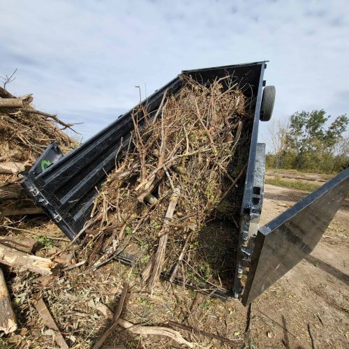 KJ Haul Away Hauls Yard Waste in Mt Vernon, IA