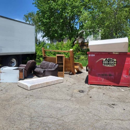 Dumpster Clean Up in Cedar Rapids